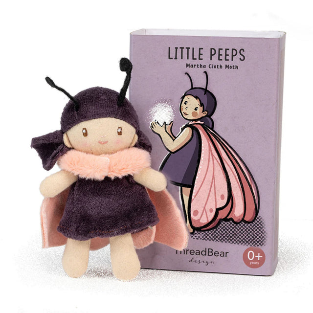 ThreadBear Design Little Peeps Martha Cloth Moth