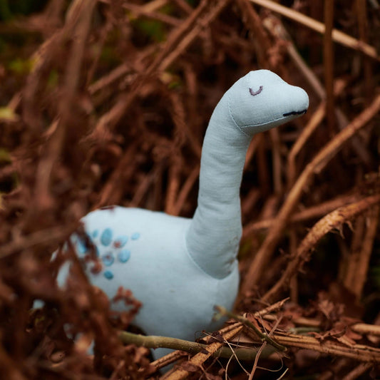 ThreadBear Bronty Linen Dinosaur