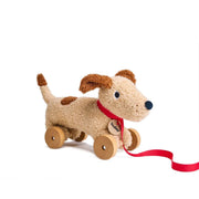 ThreadBear Design Dudley Pull Along Dog