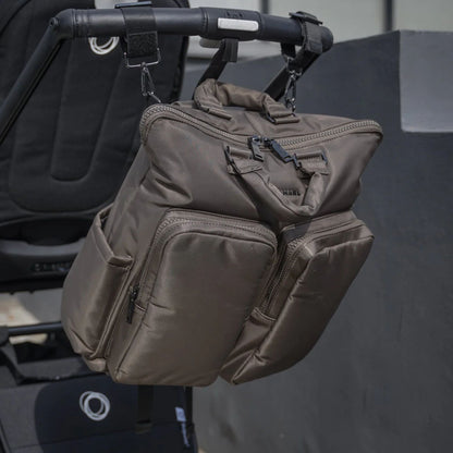 Tiba + Marl Ozzy Changing Tote Backpack 2.0 - Chocolate