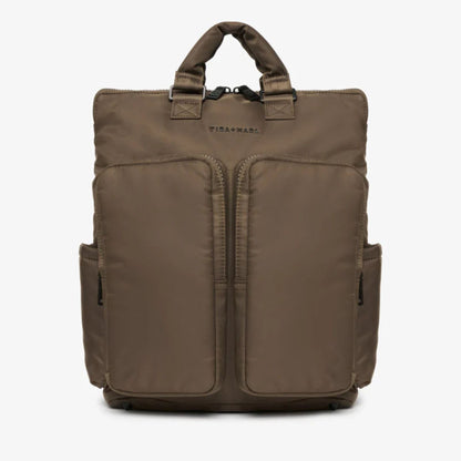 Tiba + Marl Ozzy Changing Tote Backpack 2.0 - Chocolate