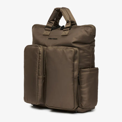 Tiba + Marl Ozzy Changing Tote Backpack 2.0 - Chocolate