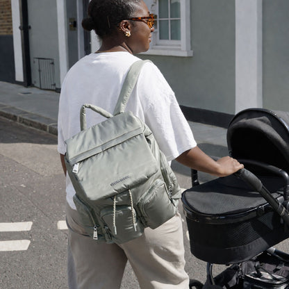 Tiba + Marl Alto Changing Backpack - Sage