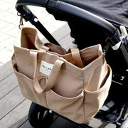 Tiba + Marl Canvas Pocket Tote - Desert