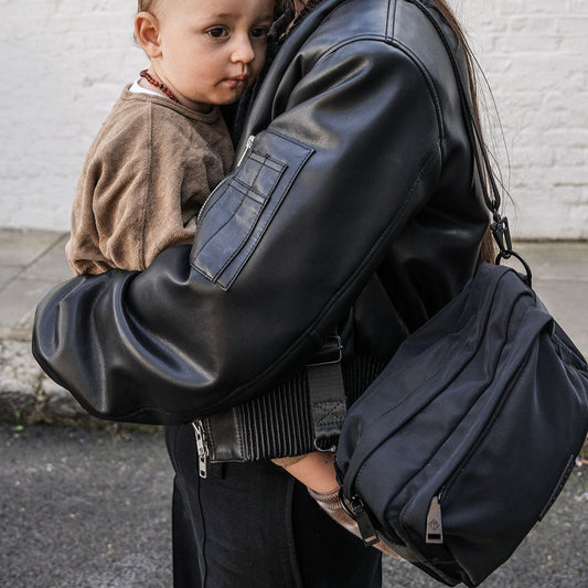 Tiba + Marl Hiro Buggy Organiser / Changing Bag - Black