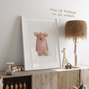 Tigercub Prints Farmyard Animals Nursery Prints Set of 3