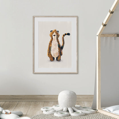 Tigercub Prints Neutral Jungle Safari Animal Nursery Prints Set of 3 - Gorilla