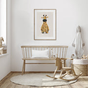 Tigercub Prints Neutral Safari Animals Nursery Prints Set of 4