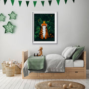 Tigercub Prints Jungle Tiger King Nursery Print