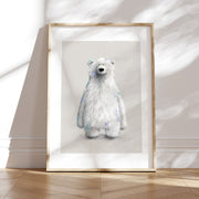 Tigercub Prints Polar Bear Nursery Print