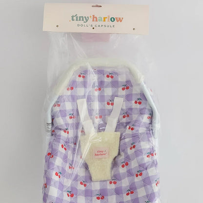 Tiny Harlow Car Seat - Lilac Cherry