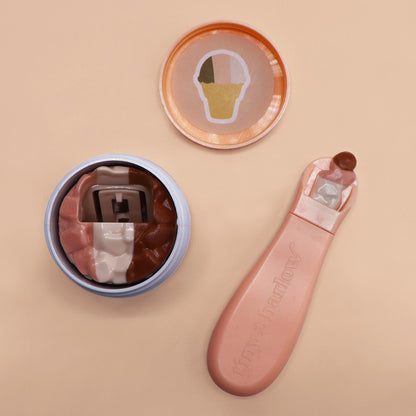 Tiny Harlow Tiny Tummies - Neapolitan Ice Cream