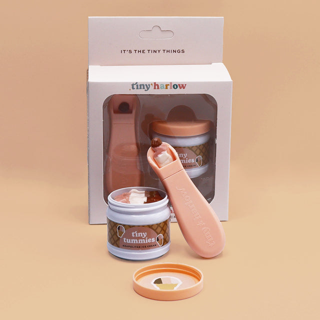 Tiny Harlow Tiny Tummies - Neapolitan Ice Cream