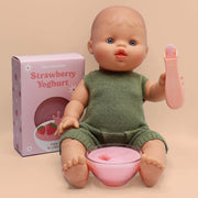 Tiny Harlow Tiny Tummies - Strawberry Yoghurt Bowl
