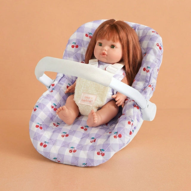 Tiny Harlow Car Seat - Lilac Cherry