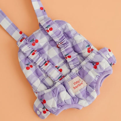 Tiny Harlow Baby Carrier - Lilac Cherry