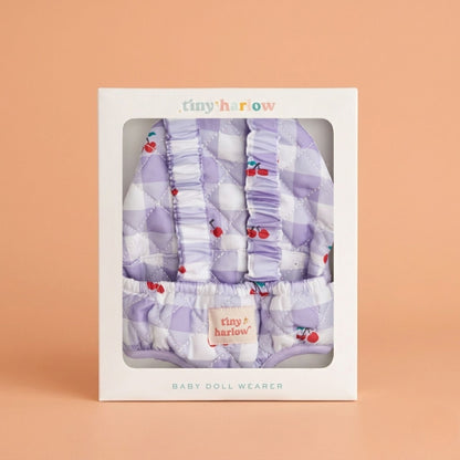 Tiny Harlow Baby Carrier - Lilac Cherry