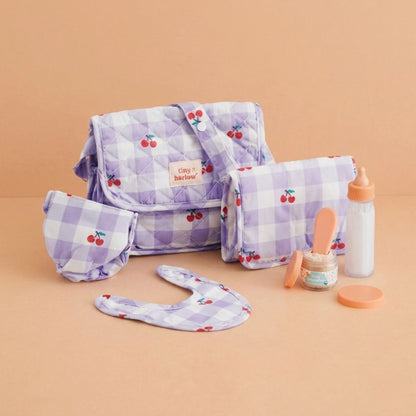 Tiny Harlow Nurturers Set - Lilac Cherry