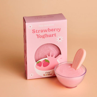 Tiny Harlow Tiny Tummies - Strawberry Yoghurt Bowl