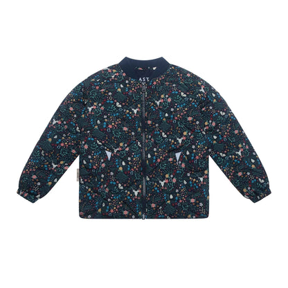 Toastie Bomber Jacket - Midnight Floral