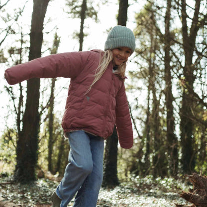 Toastie Sherpa Eco Reversible Puffer - Berry