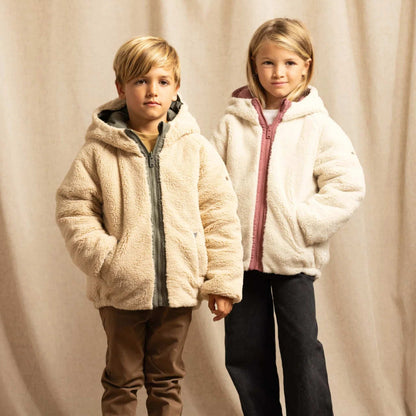 Toastie Sherpa Eco Reversible Puffer - Berry