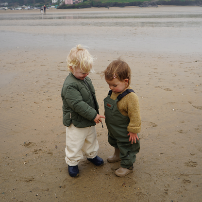 Toastie All Season Waterproof Dungarees - Sage Green