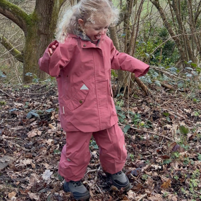 Toastie All Season Waterproof Dungarees - Dusky Pink