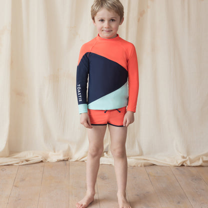Toastie UV Protector Swim Top - Orange Sky
