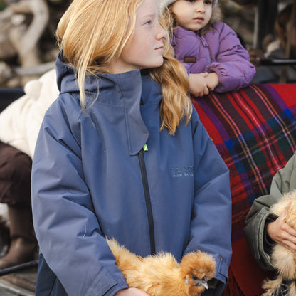 Toastie Kids Waterproof Changing Robe - Navy