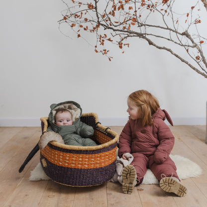 Toastie Quilted Snowsuit - Sage