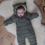 Toastie Quilted Snowsuit - Sage