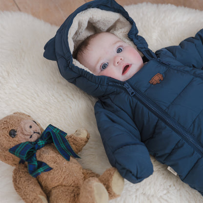 Toastie Quilted Snowsuit - Ink Navy