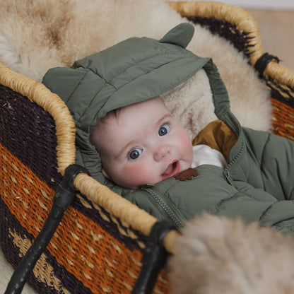 Toastie Quilted Snowsuit - Sage