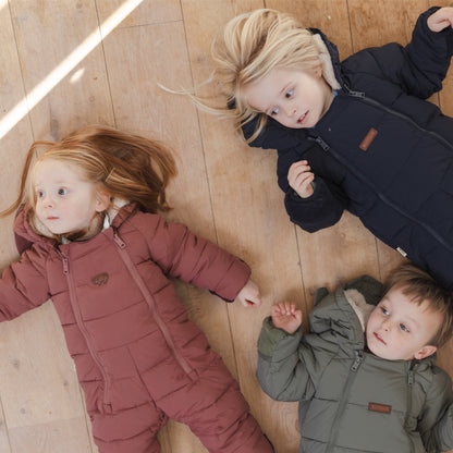 Toastie Quilted Snowsuit - Ink Navy