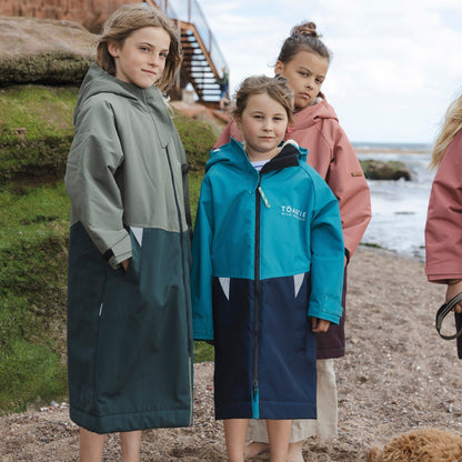 Toastie Kids Waterproof Changing Robe - Antique Olive