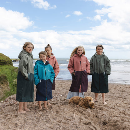 Toastie Kids Waterproof Changing Robe - Rose Pink