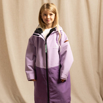 Toastie Kids Waterproof Changing Robe - Lilac