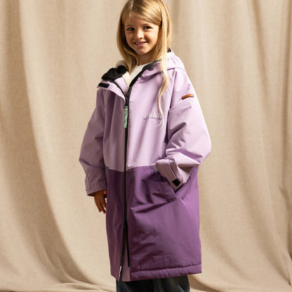 Toastie Kids Waterproof Changing Robe - Lilac