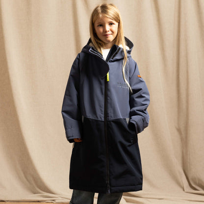 Toastie Kids Waterproof Changing Robe - Navy