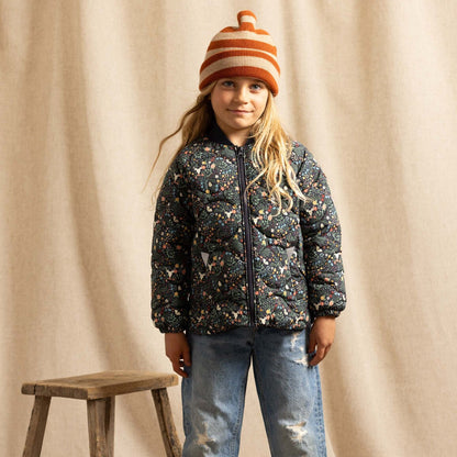 Toastie Bomber Jacket  Midnight Floral