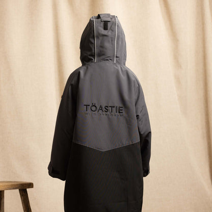 Toastie Kids Waterproof Changing Robe - Black