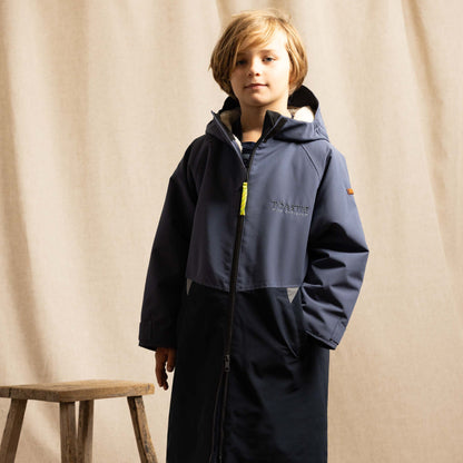 Toastie Kids Waterproof Changing Robe - Navy