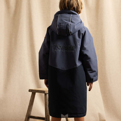 Toastie Kids Waterproof Changing Robe - Navy