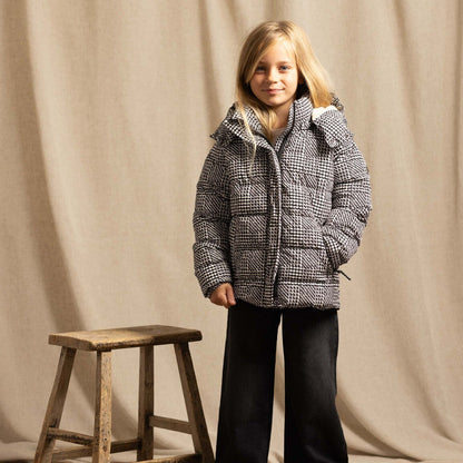 Toastie Wild Lunar Puffer Jacket - Heritage Check