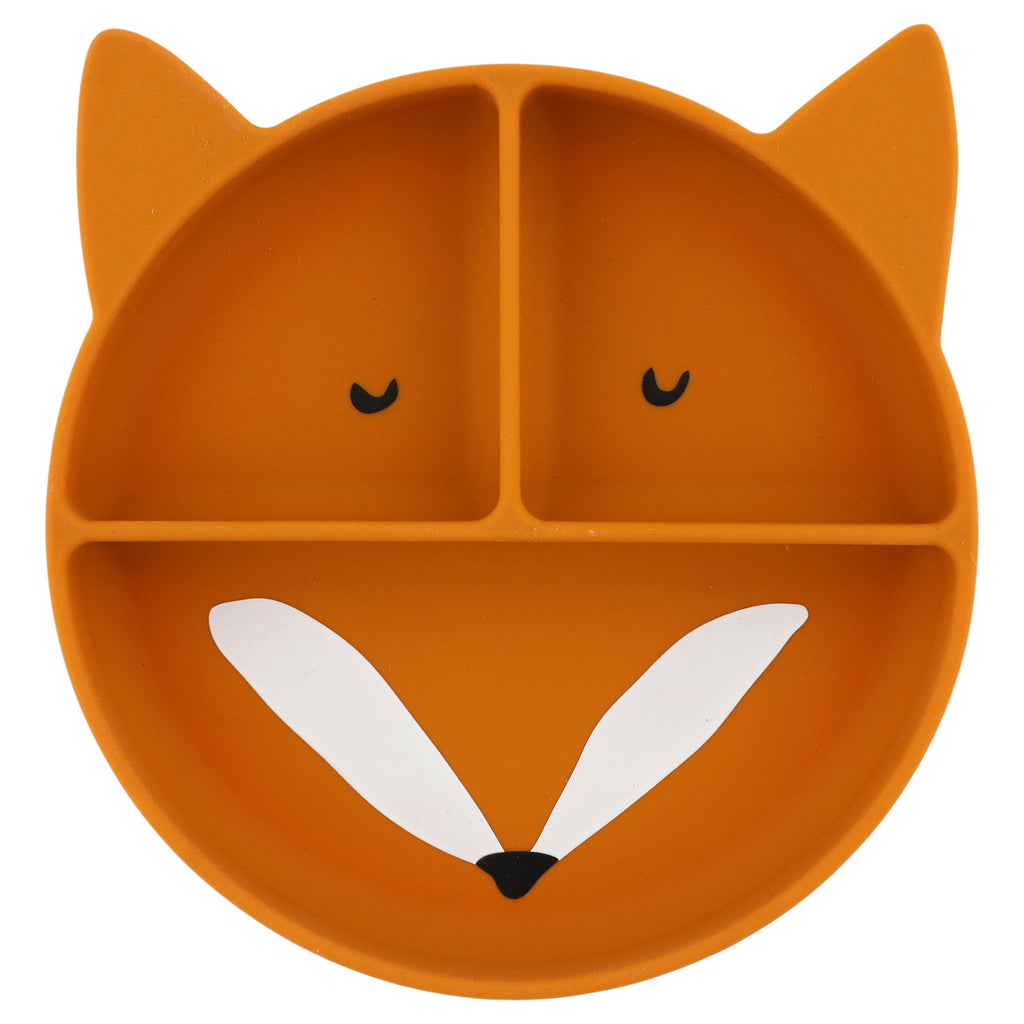 Silicone Divided Suction Plate Mr. Fox