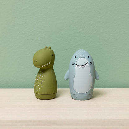 Trixie Bath Toy Squeezy Animals - Mr. Shark & Mr. Dino