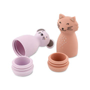 Trixie Bath Toy Squeezy Animals - Mrs. Cat & Mrs. Mouse