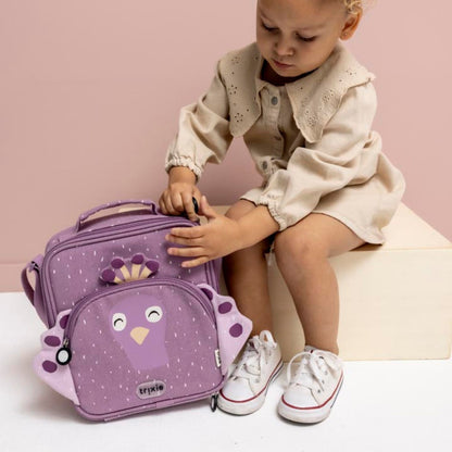 Trixie Insulated Lunch Bag - Mrs. Peacock