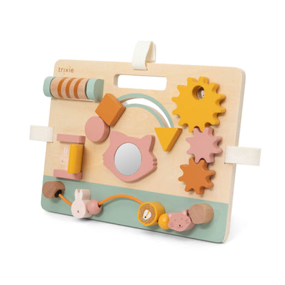 Trixie Wooden Activity Panel - Mrs. Cat